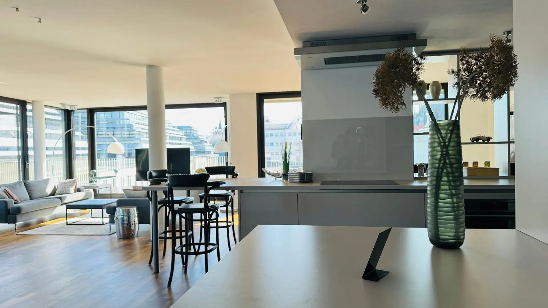 Lägenhet Klassen Stay - Exklusives Luxus Loft Am Dom - Dachterrasse, Traum-Aussicht Köln